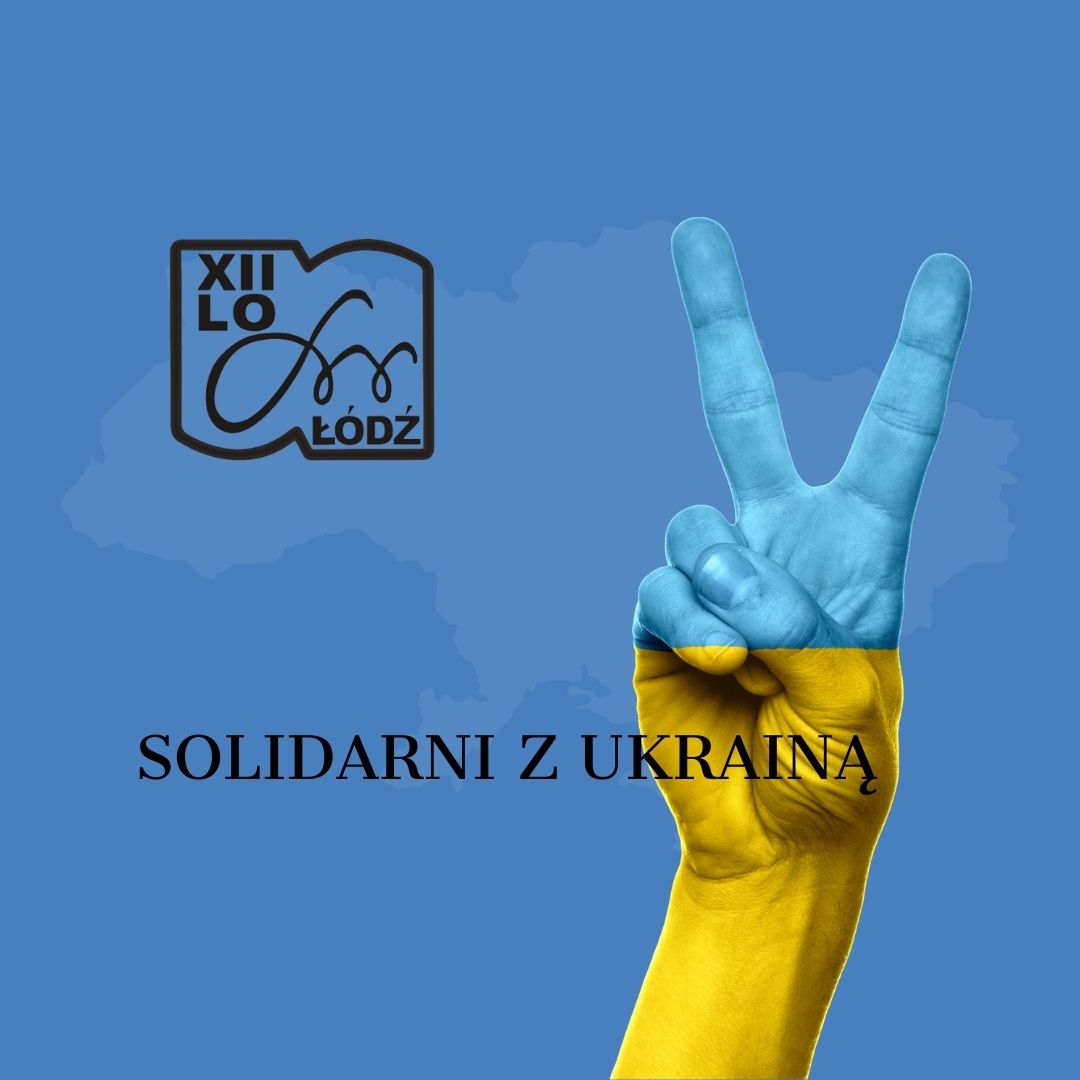 logo akcji Solidarni z Ukrainą